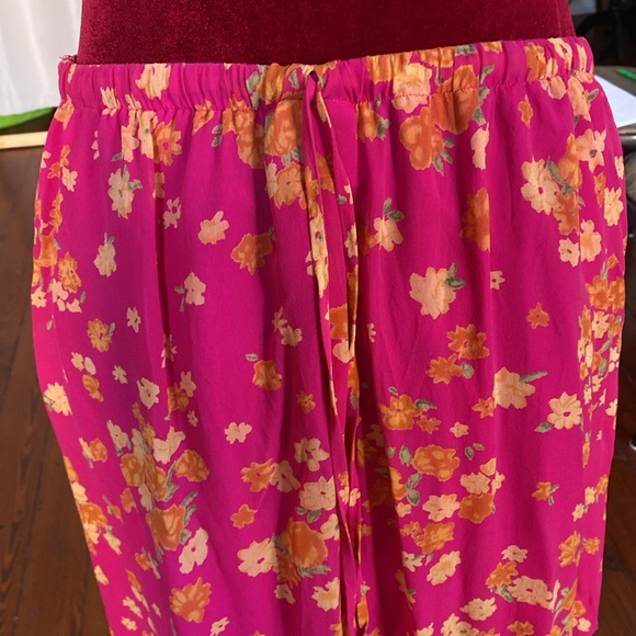 JOHNNY WAS SILK SKIRT - Picture 3 of 8